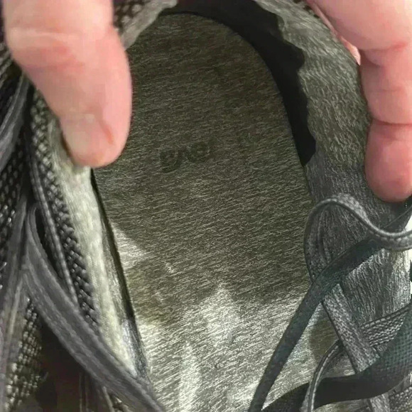 Teva 1018308 Hydro Life Slip On Strappy Flats Shoes / Sandals Black Women’s US12 - Picture 11 of 14